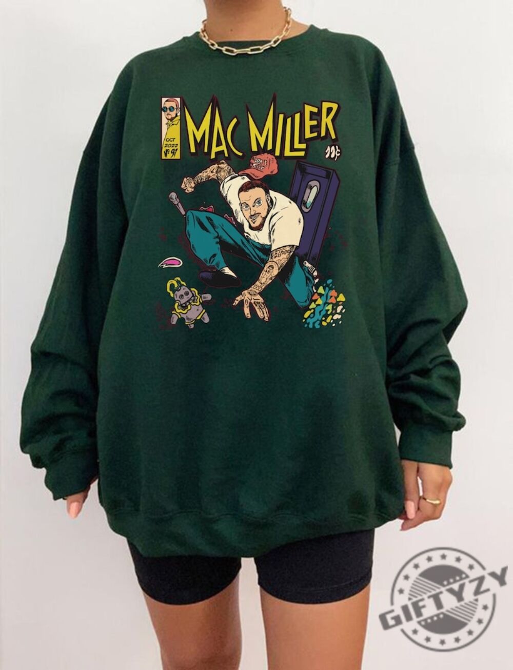 Mac Miller Vintage Shirt Vintage Rap Tshirt Mac Self Care Hoodie Mac Swimming Sweatshirt Hip Hop Sweater Mac Fan Gift giftyzy 1