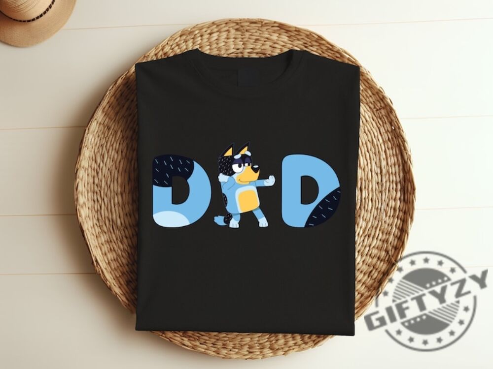 Bluey Cool Dad Club Shirt Bandit Cool Dad Club Tshirt Bluey Bandit Sweatshirt Dad Birthday Gift Rad Dad Bluey Hoodie Bluey Family Shirt giftyzy 1